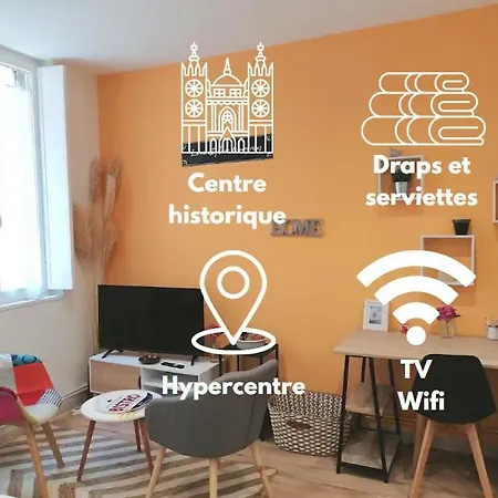 Renove 26 M2 Centre Historique Apartment Rodez